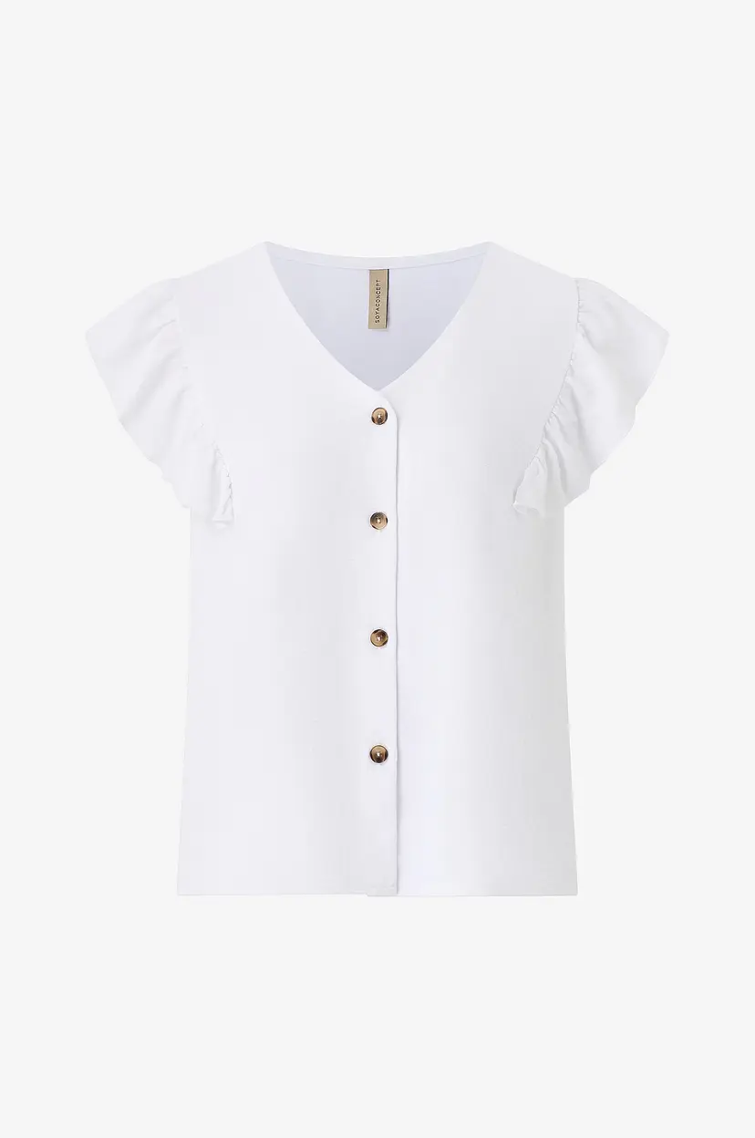 Soyaconcept Bluse Sc-cath 5 - Hvit