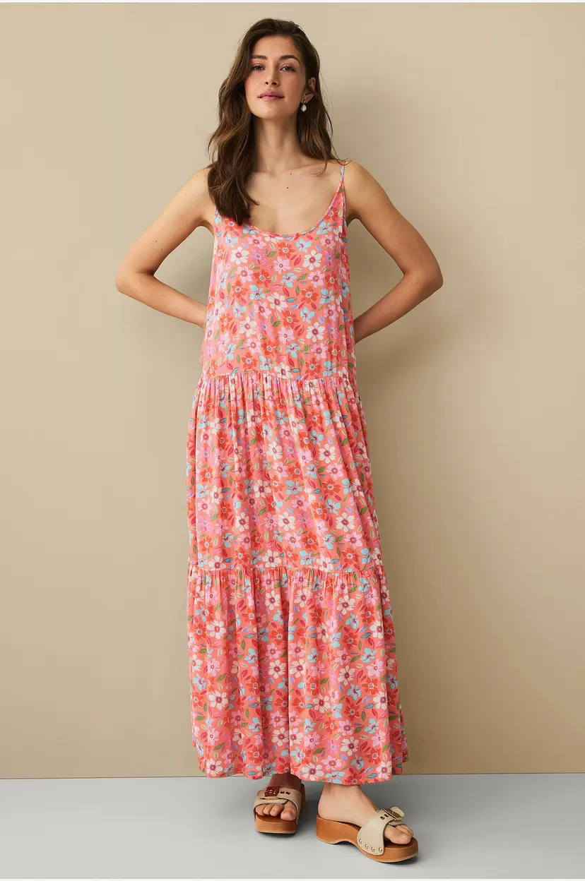 Ellos Collection Maxi strandkjole - Rosa