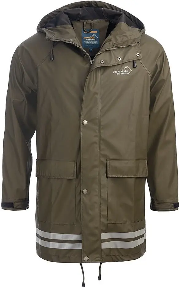 Arrak Outdoor Arrak Outdoor Arrak Unisex Raincoat Olive