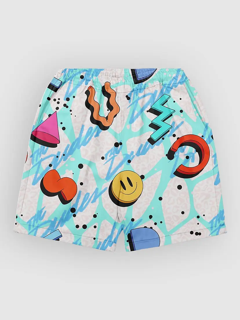 The Dudes The Dudes Squiggle Pattern Light Ez Premium Shorts mønster