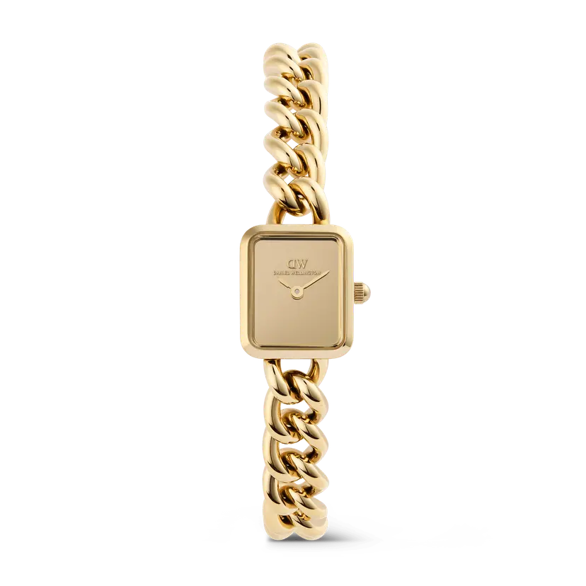 Daniel Wellington Gold 15mm Watch Jolie Chain Reflection | DW