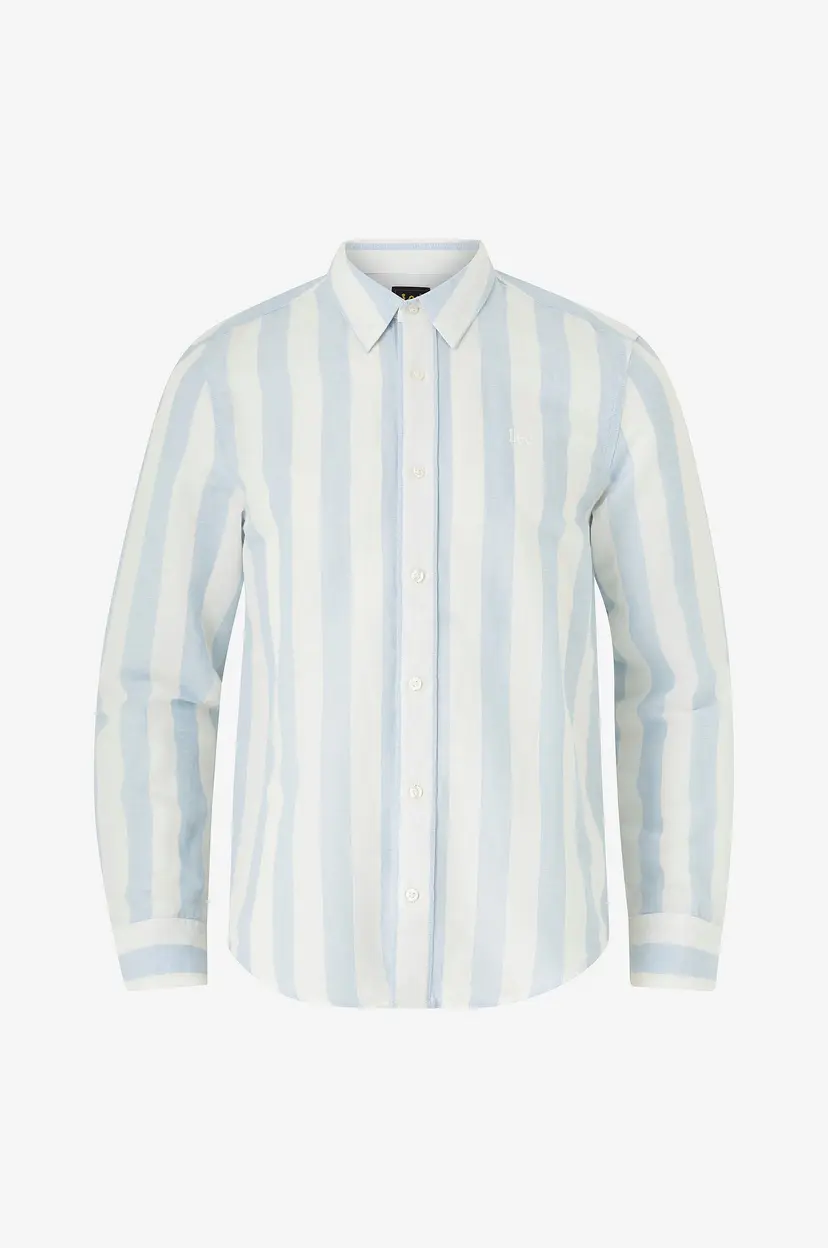 Lee Skjorte Patch Shirt - Blå