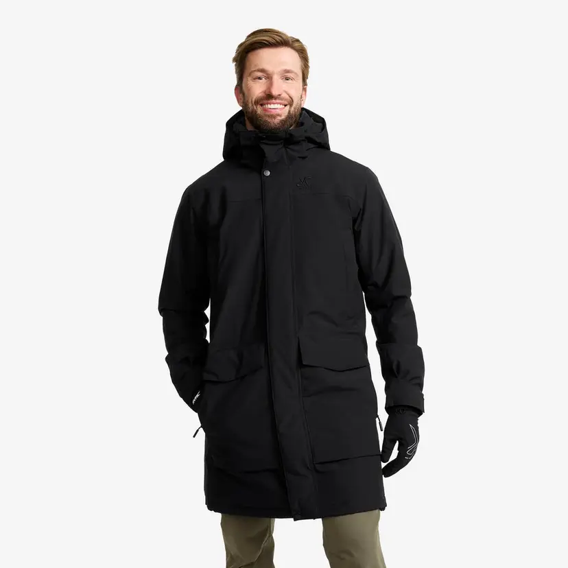 RevolutionRace Rhyme 2L Insulated Parka Herre Black