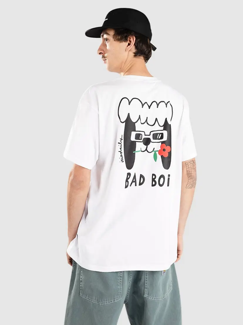 Iriedaily Iriedaily Bad Boi T-skjorte hvit