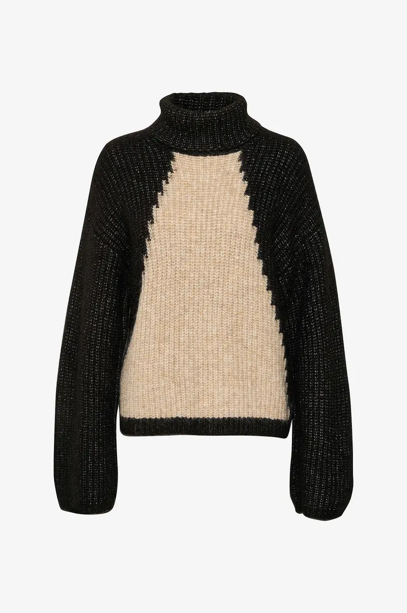 Kaffe Genser Kasigrid Rollneck Pullover - Svart