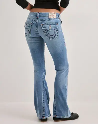 True Religion True Religion - Blå - Joey Lr Flare Sup T Flap