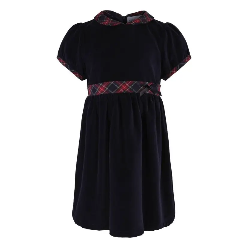 Vilje & Ve Vilje & Ve - Julekjole Velour Hanna Classic Navy