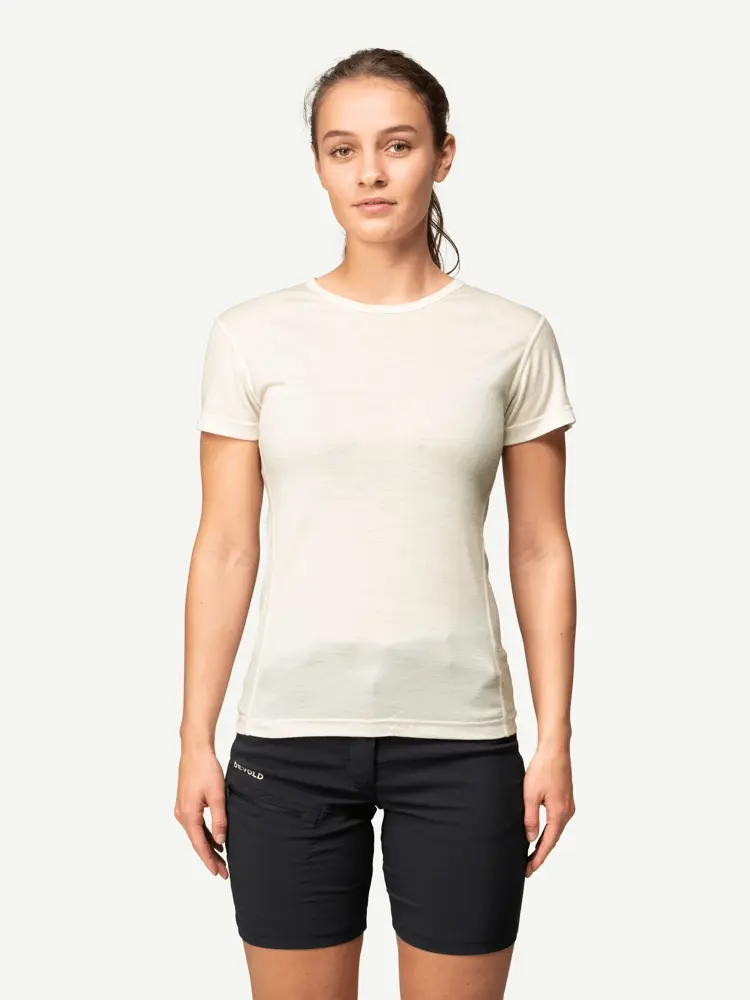 Devold Devold - Breeze Merino 150 T-skjorte Dame - Large - Hvit