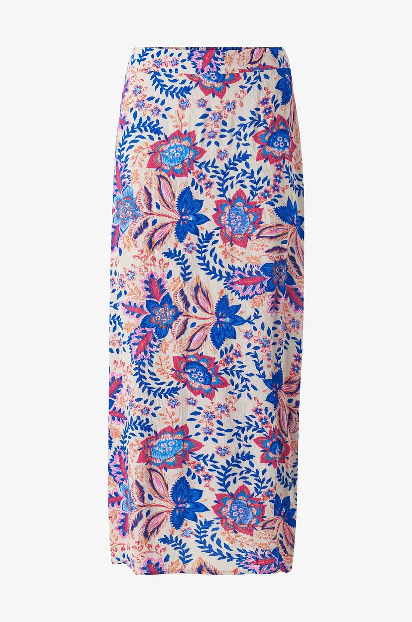 Vero Moda Skjørt vmMenny HW Ankle Slit Skirt - Blå