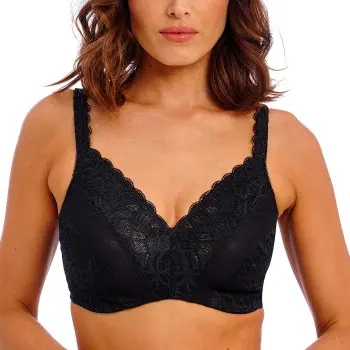 Wacoal Wacoal BH Raffine Underwire Minimiser Bra Svart F 75 Dame