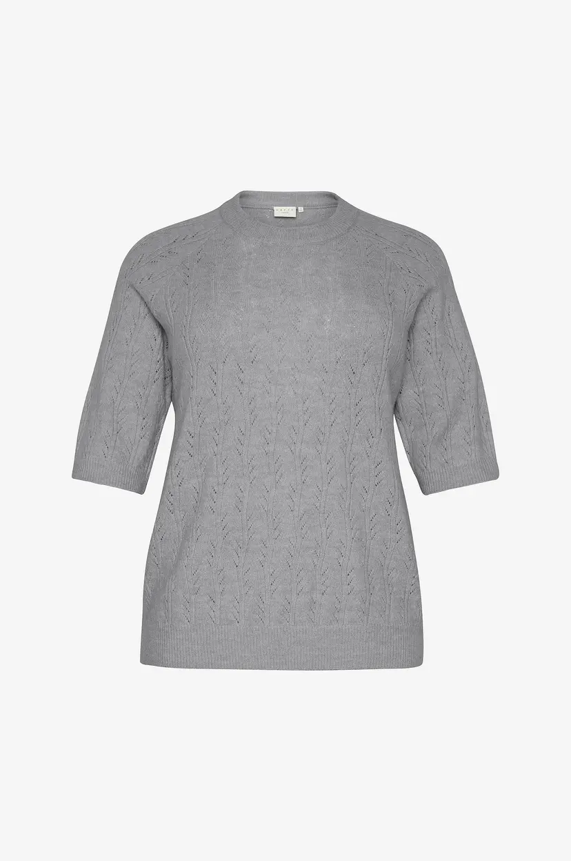 KAFFE Curve Pullover kcTenna Pullover - Grå