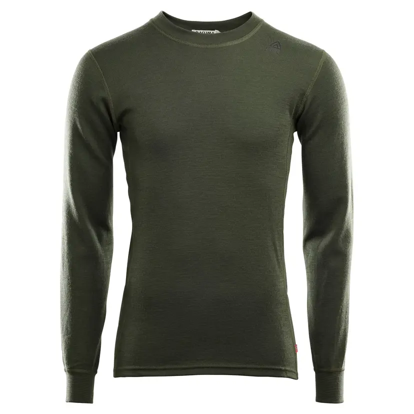 Aclima Aclima Men's WarmWool Crew Neck Olive Night