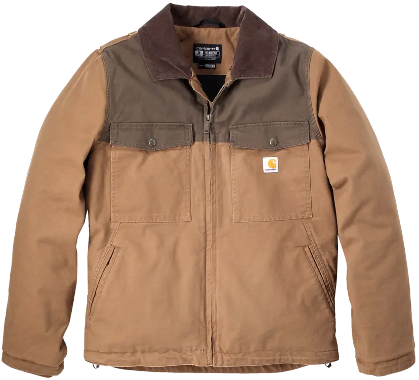 Carhartt Workwear Carhartt Workwear Carhartt M's Montana Duck Insulated Jacket Carhartt Brown/Coffee