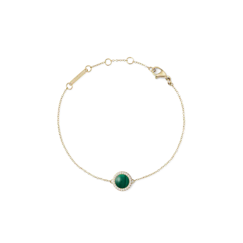 Daniel Wellington Gold Bracelet Audrey Malachite | DW