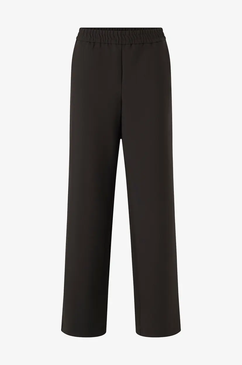 ONLY Bukser onlMilian MW Wide Pull-up WO Pant C - Svart