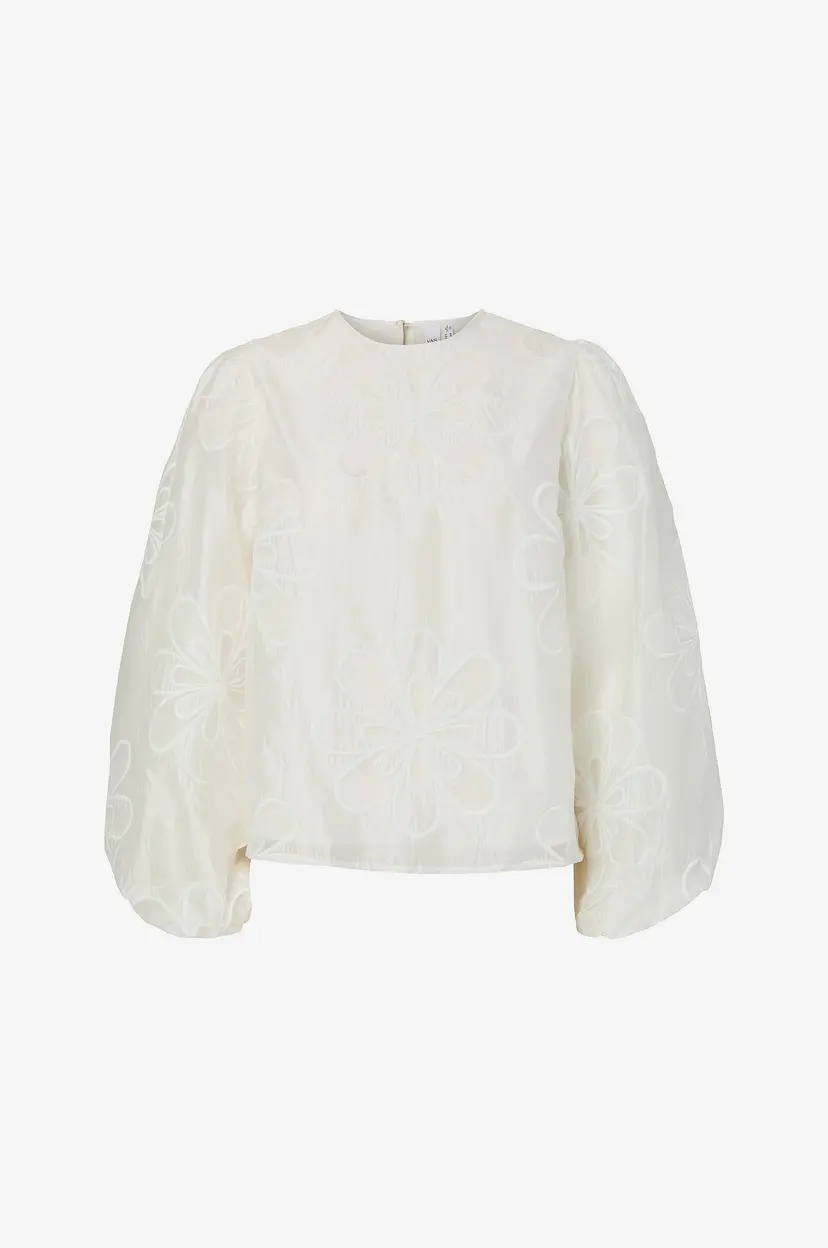 Y.A.S Bluse yasLima LS - Hvit