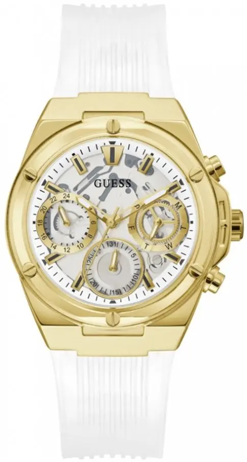 Guess Guess Dameklokke GW0409L2 Athena Skjelettkuttet/Resinplast Ø39 mm