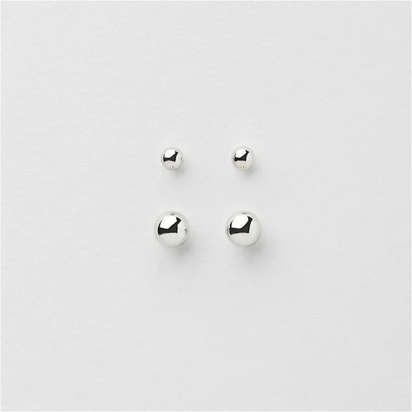 Safira Basic Ball Studs Multipack