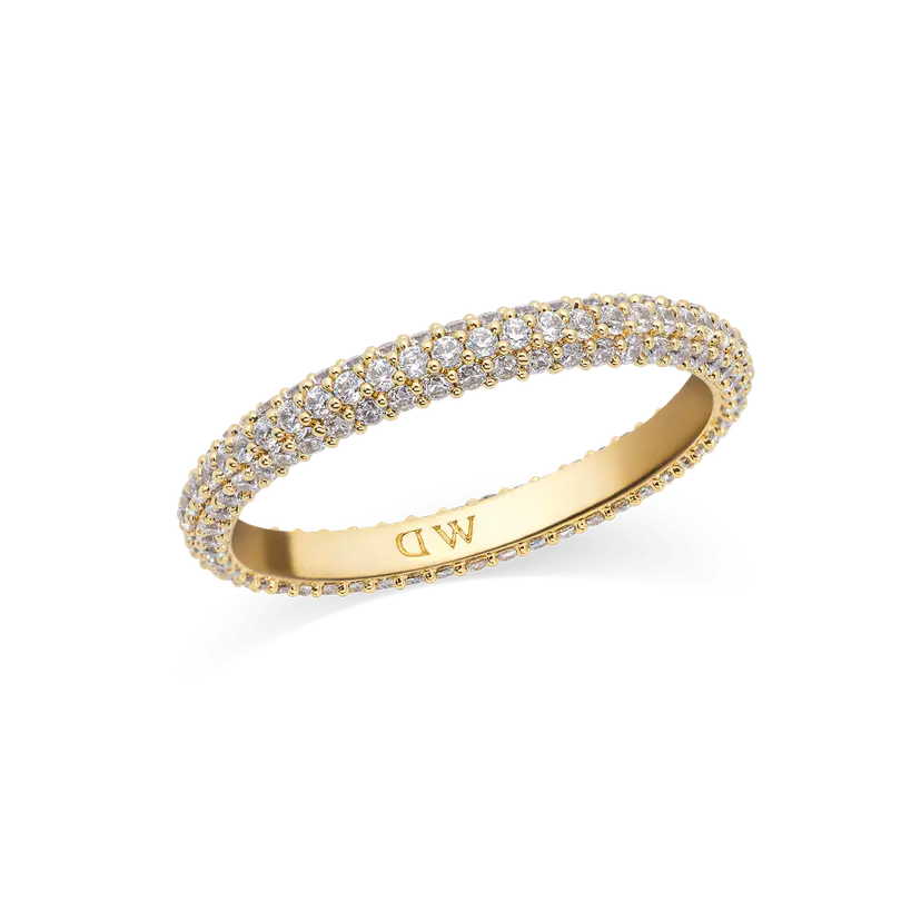 Daniel Wellington Gold Ring Pavé 3 Mm | DW