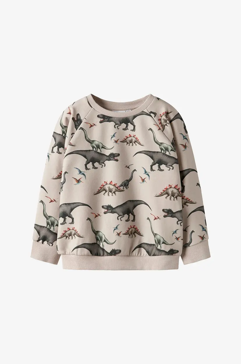 NAME IT Collegegenser nmmBertil LS - Beige