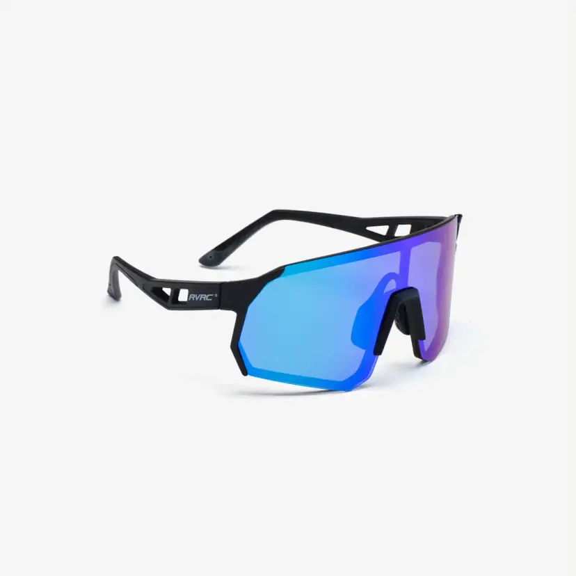 RevolutionRace Castor Polarized Sports Sunglasses Unisex Black/Green Blue