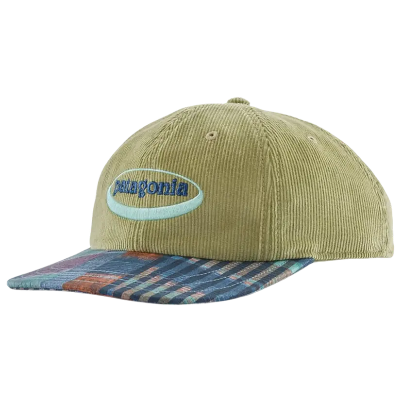 Patagonia Patagonia Corduroy Cap 95 Oval Logo: Gmtr Green