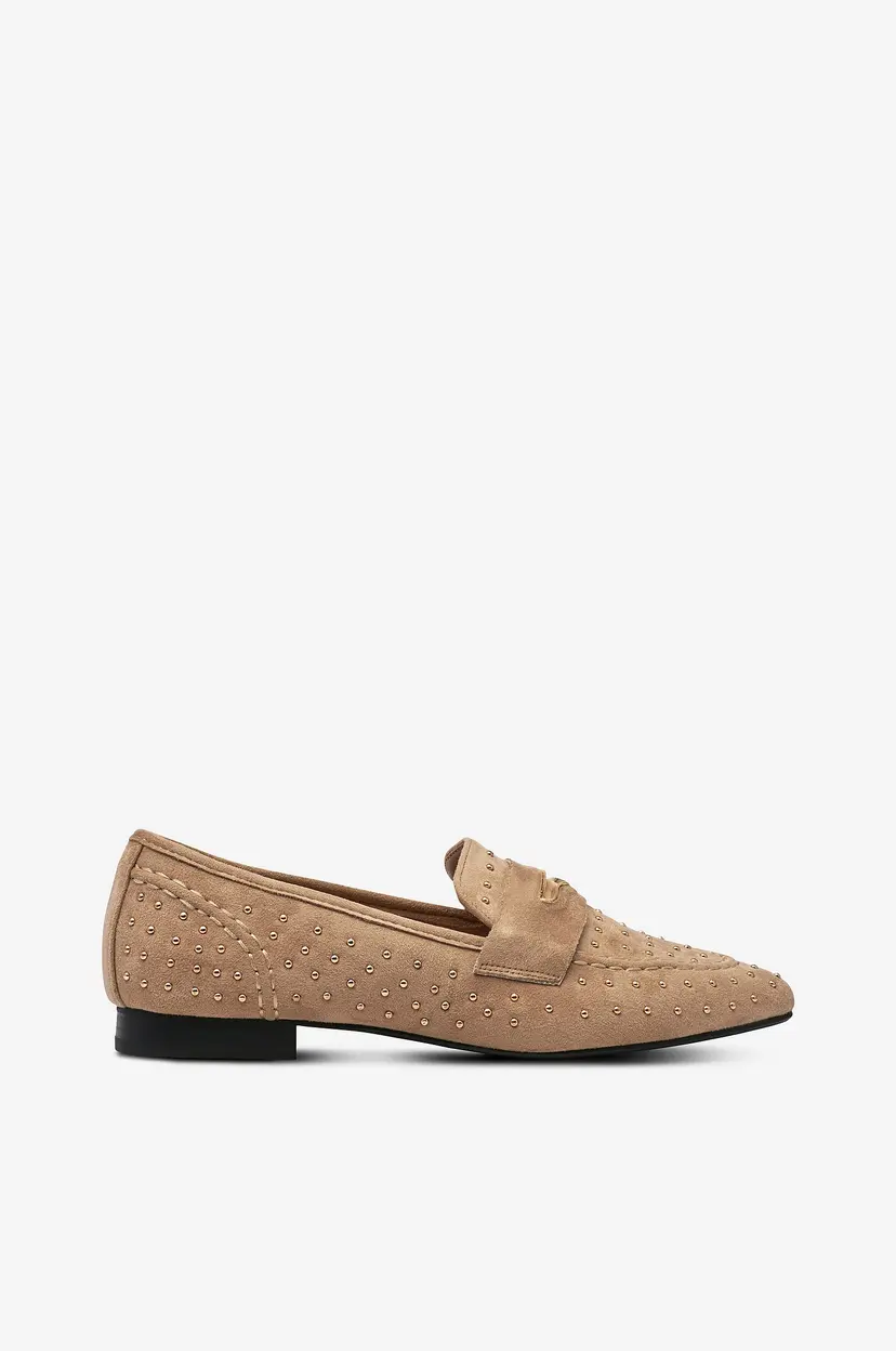 Duffy Flate sko - Beige