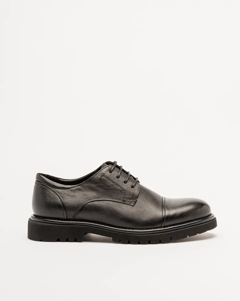PROF PROF UNO2531 Black Derby shoes