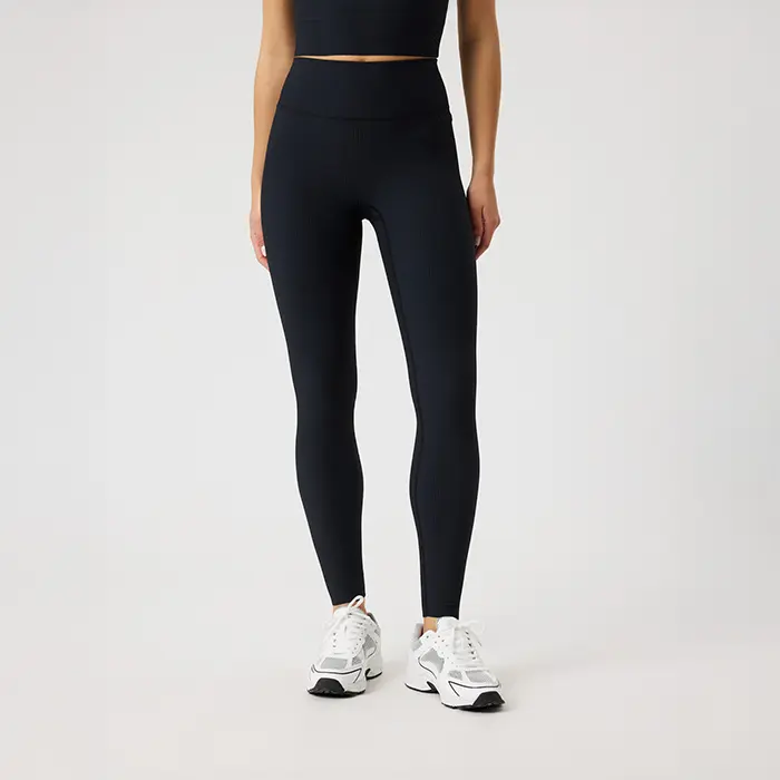 Björn Borg Studio Ribbed Tights Svart