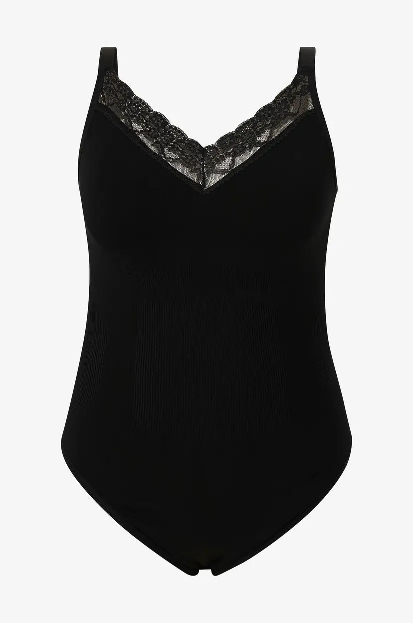 Zizzi Forming av kroppen Shapewear, Thong - Svart