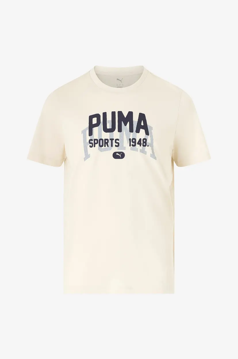 Puma T-skjorte Graphic Varsity Tee