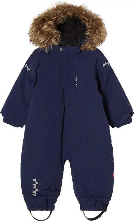 Isbjörn Of Sweden Isbjörn of Sweden Toddlers' Snowflake Snowsuit Navy