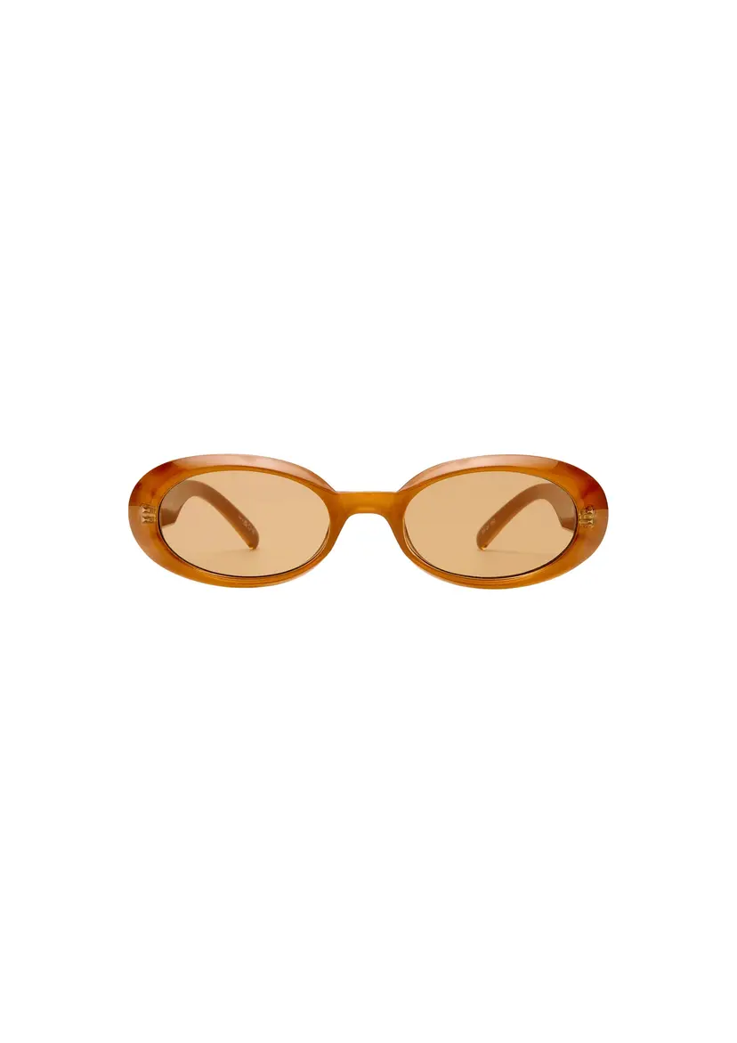 Le Specs Work It Gold Pearl