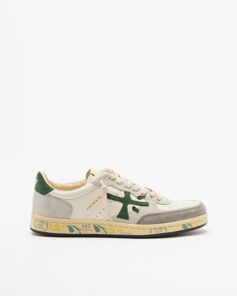 Premiata Sapatilhas brancas Premiata BSKTCLAY7623 Branco