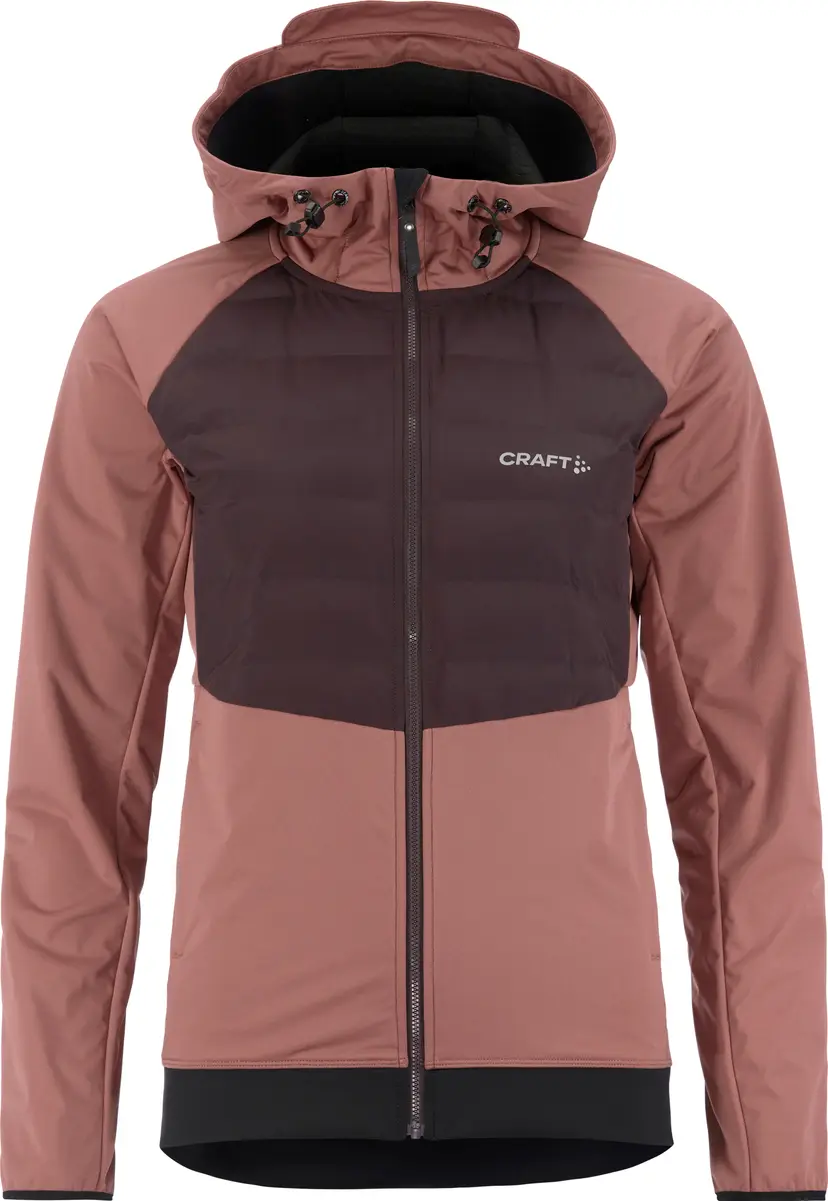 Craft Craft Women's Adv Pursuit Thermal Jacket Rose Brown/Dark Plum