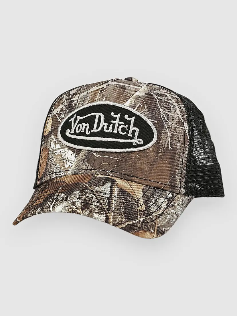 Von Dutch Von Dutch Realtree Edge Trucker Caps brun