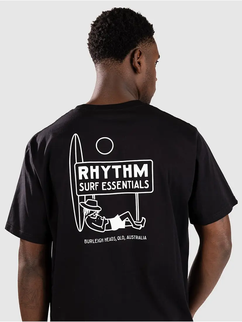 Rhythm Rhythm Siesta T-skjorte svart