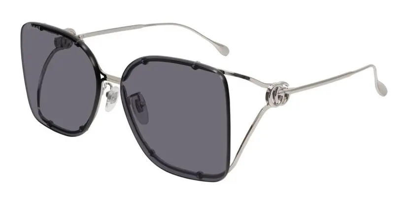 Gucci GG1713S solbriller, sølv