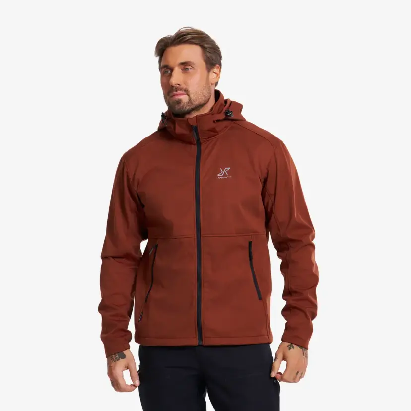 RevolutionRace Responder Softshell Jacket Herre Smoked Paprika