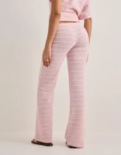 Nelly Nelly - Rosa - Crochet Low Waist Pants