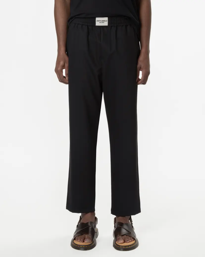 Just Cavalli Just Cavalli 78OAA125 Black Pants