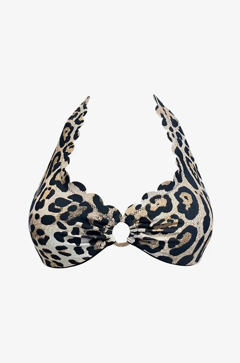 KAANDA Beach life Bikini BH New Venus Scallop UW Halter Top - Flerfarget