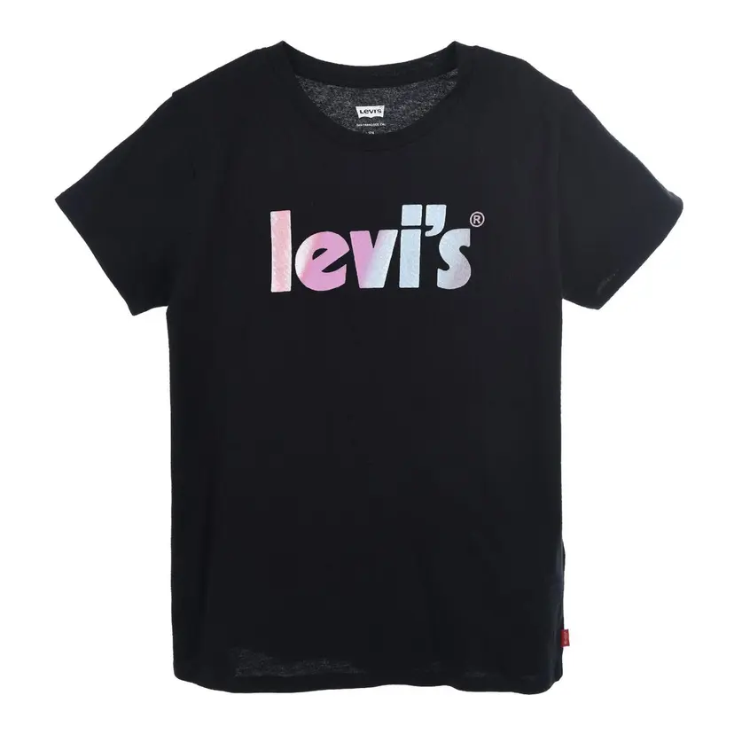 Levi's Levis Ss Poster Logo Tee Black Black (176 /16 år)