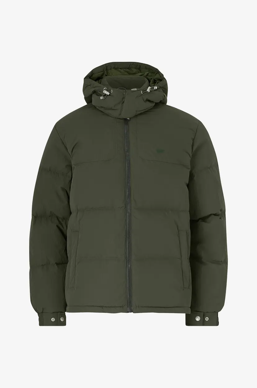 Levi's Dun jakke Rockridge Short Puffer Jet Bla - Grønn