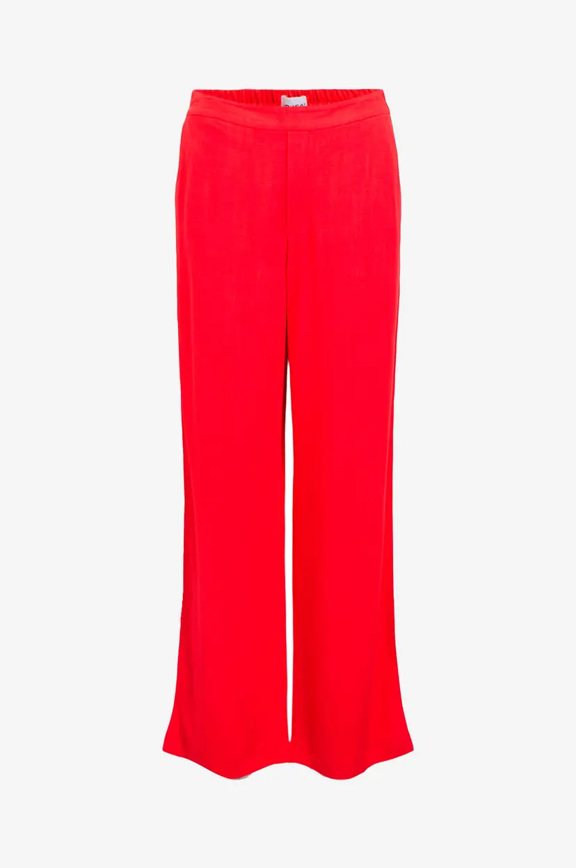 Object Collectors Item Bukser objSanne Aline Wide Pant - Rød