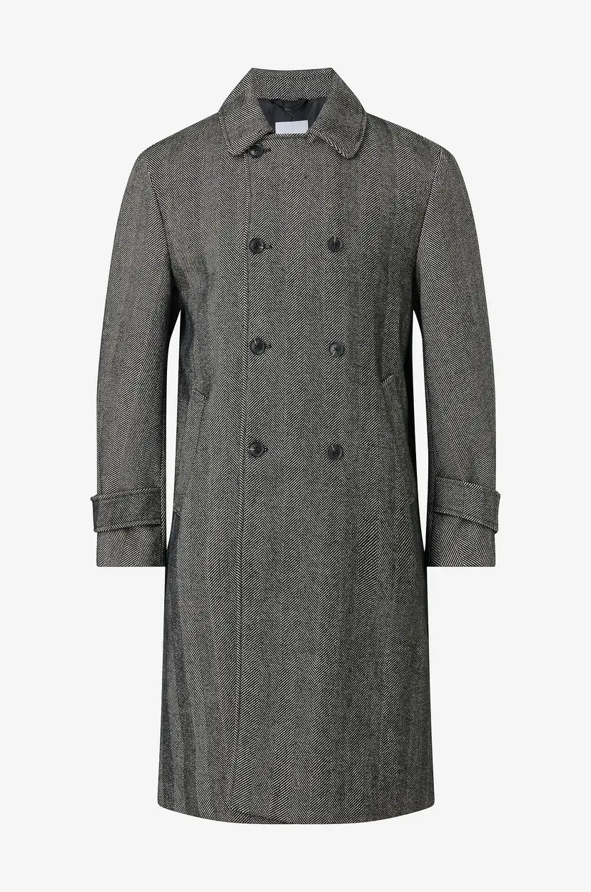 Lindbergh Frakk Herringbone coat - Brun