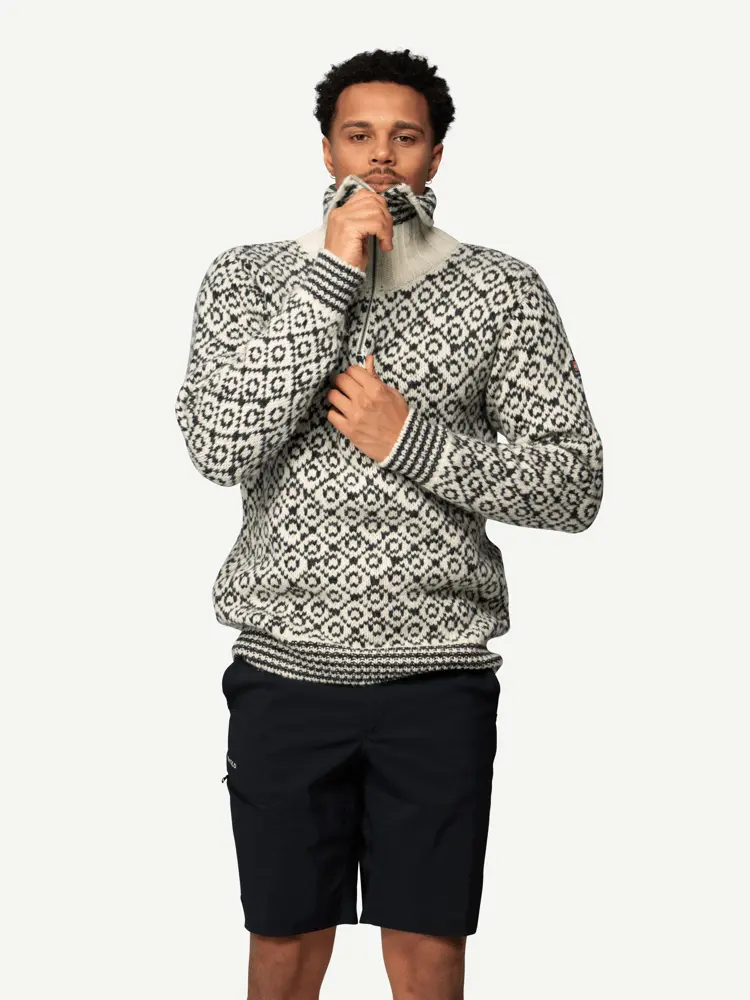 Devold Devold - Svalbard Wool Zip Neck - Large - Hvit