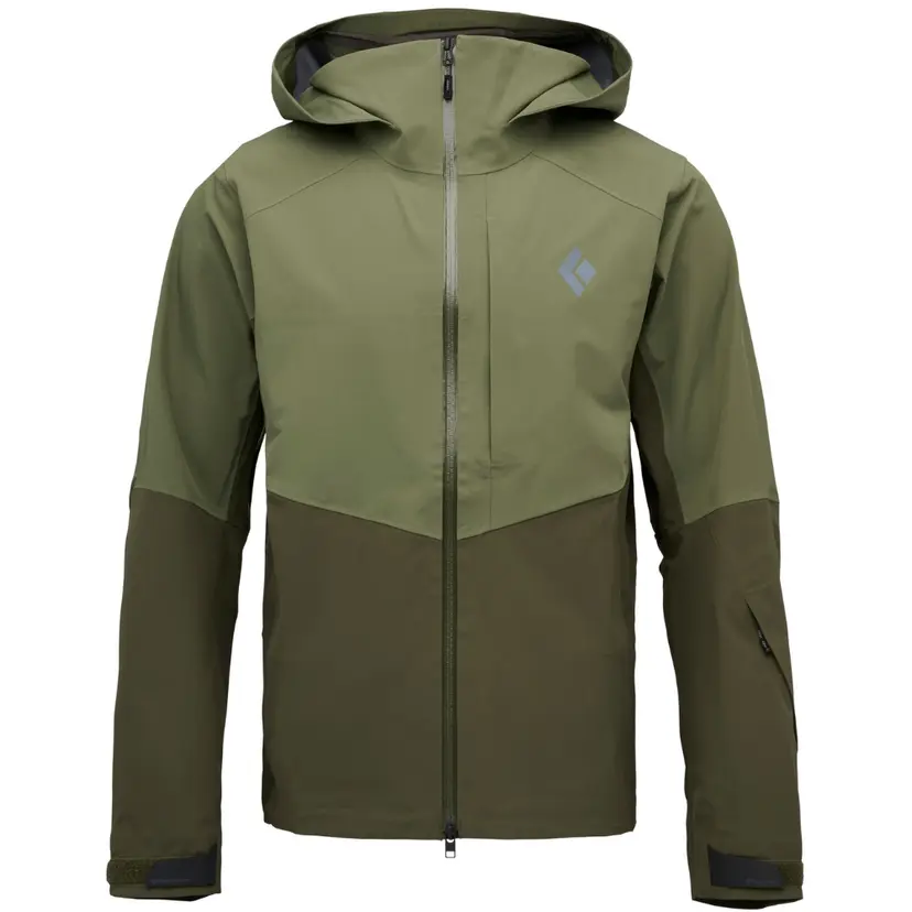 Black Diamond Black Diamond M's Recon Stretch Ski Shell Tundra-Dark Moss