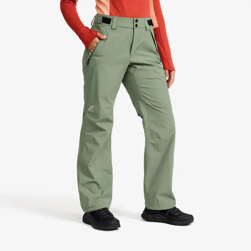 RevolutionRace Cloud 3L Shell Pants Dame Dusty Green