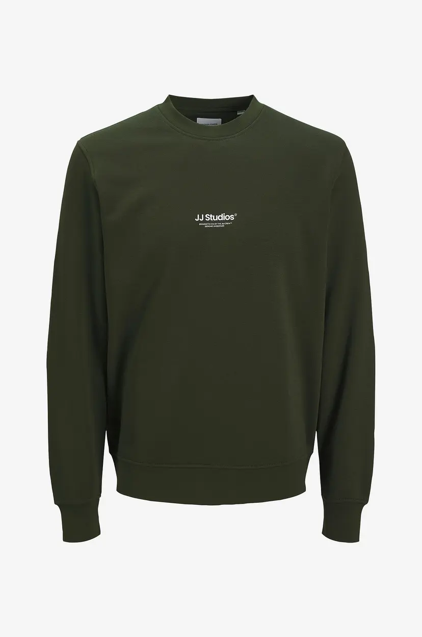 Jack & Jones Junior Collegegenser jjeSoho Sweat Crew Neck SN Jnr - Grønn